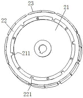 一种磁齿轮中内、外转子的安装结构的制作方法