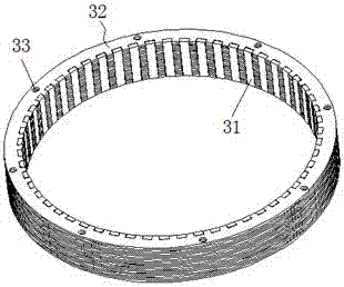 一种磁齿轮外转子安装结构的制作方法