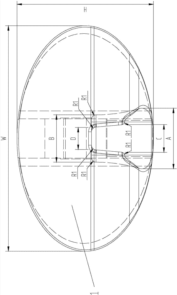 连铸椭圆坯专用的引锭头的制作方法