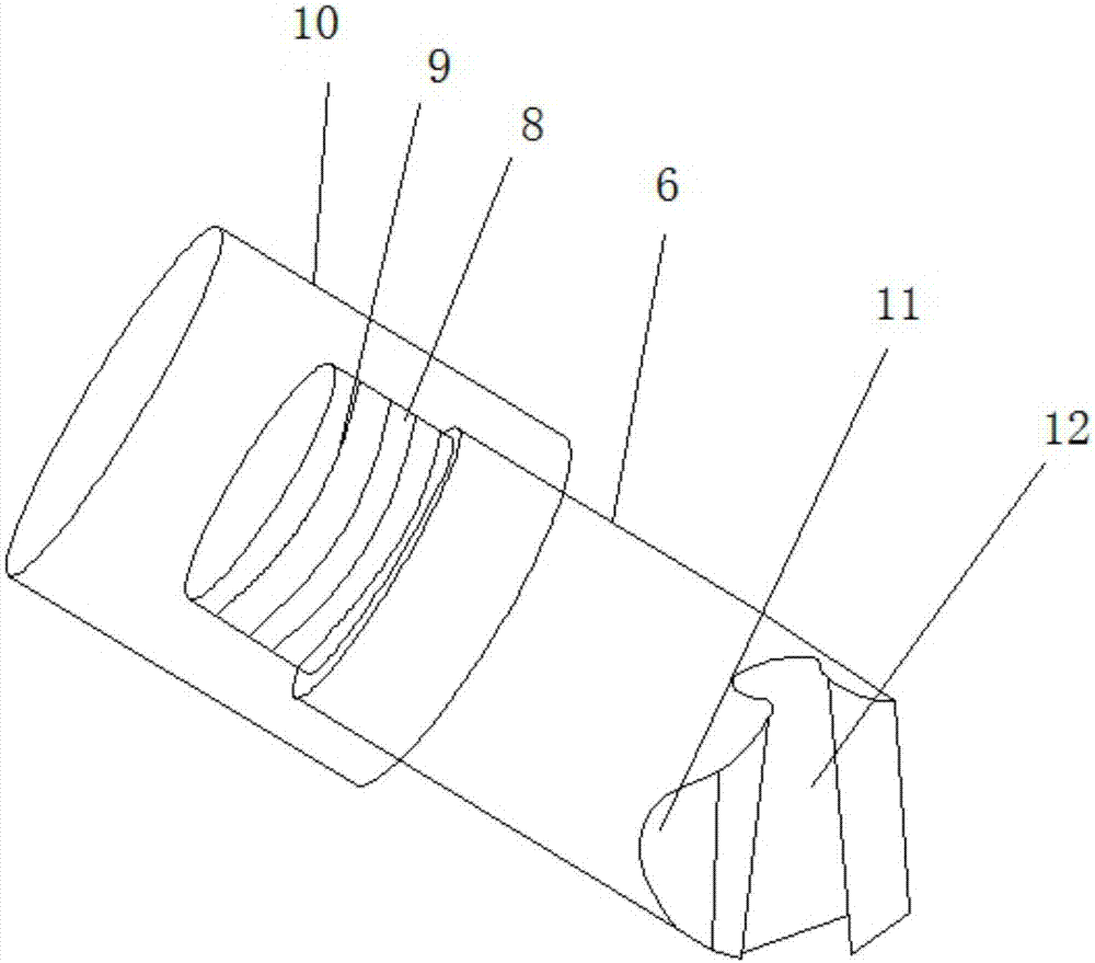 无缝钢管连接结构的制作方法