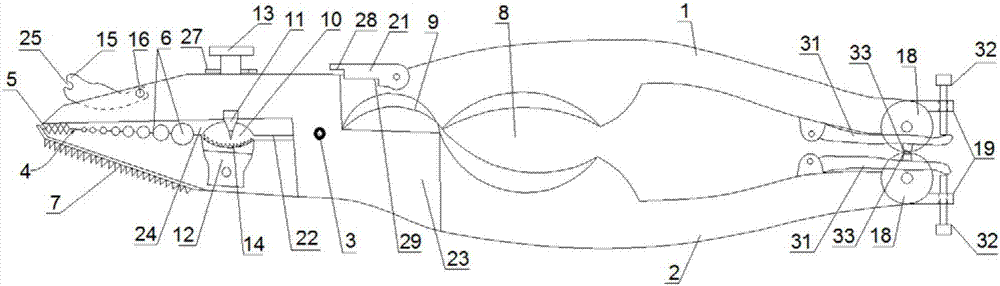 新型多功能剥线钳的制作方法