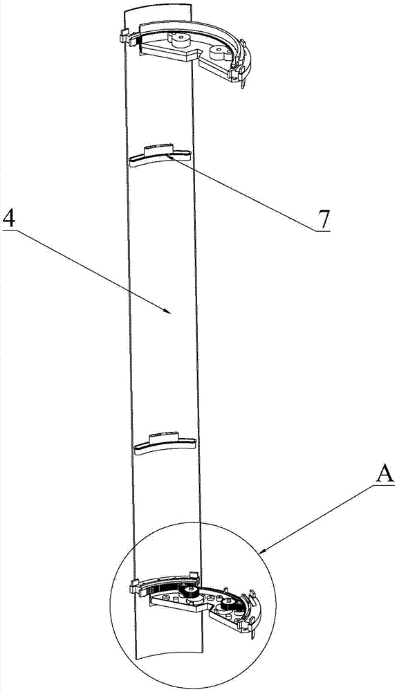 空调器门板驱动装置及空调器的制作方法