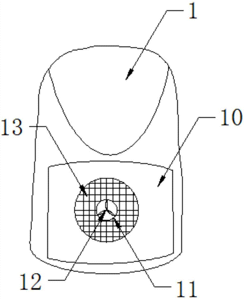 一种新型散热透气背包的制作方法