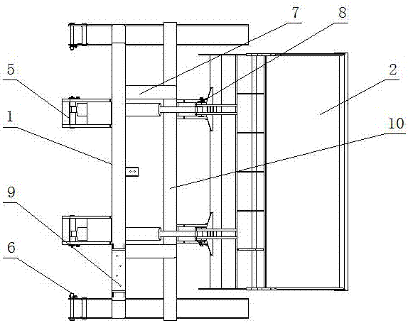 一种叉车快装式铲斗的制作方法