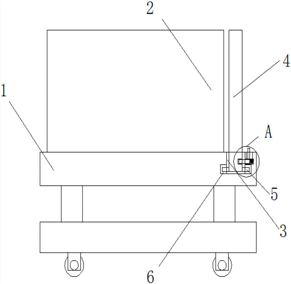 一种建筑机械物料升降平台的制作方法