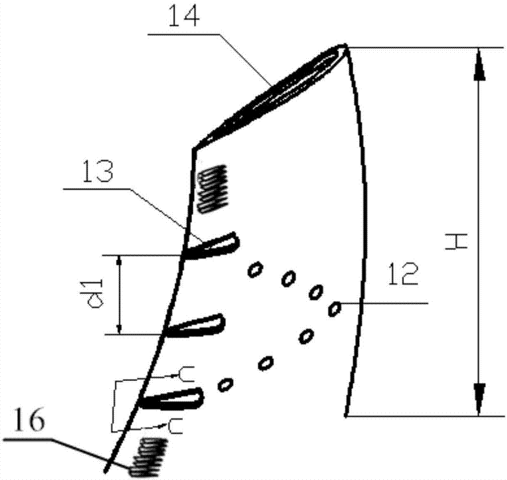带叶脉状结构和非均匀尾翼的轴流风机三元叶轮的制作方法