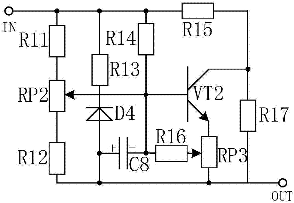 一種紅光led面膜用穩壓雙電源抗衝擊驅動控制系統的製作方法