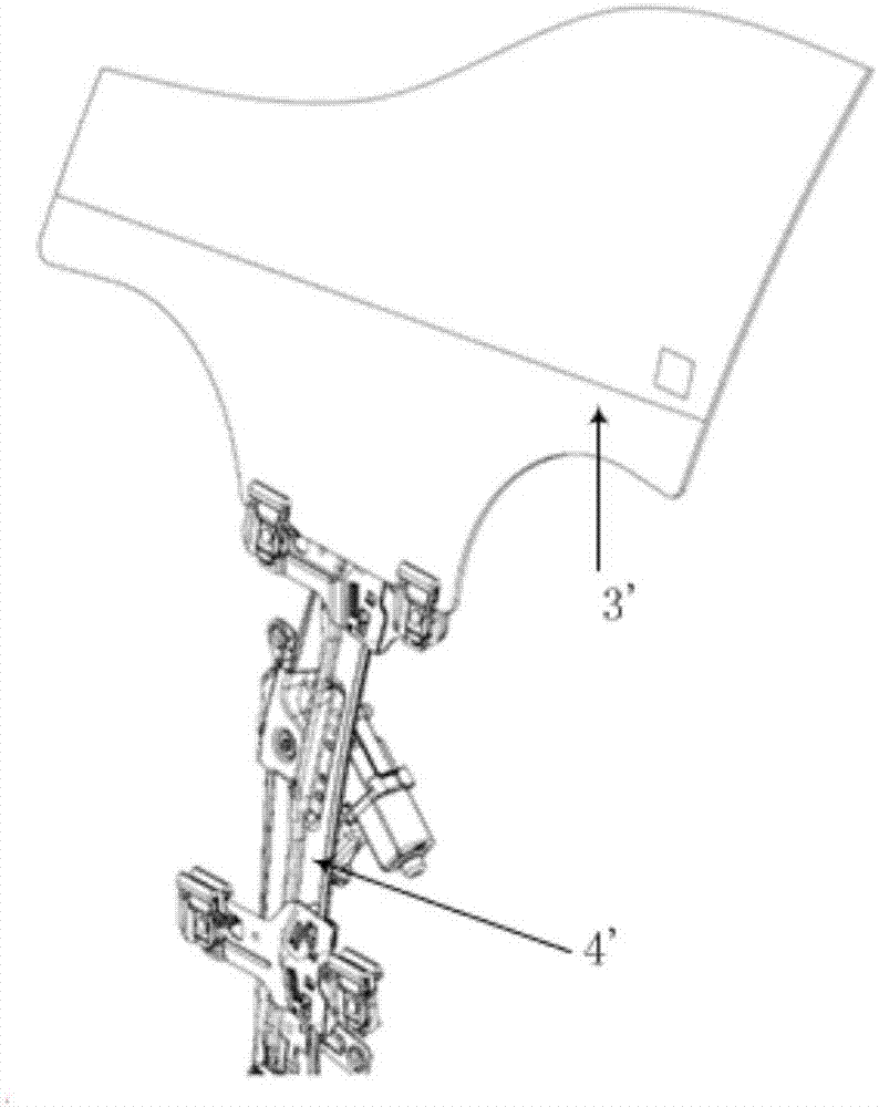 车窗玻璃升降器托架及汽车车窗的制作方法