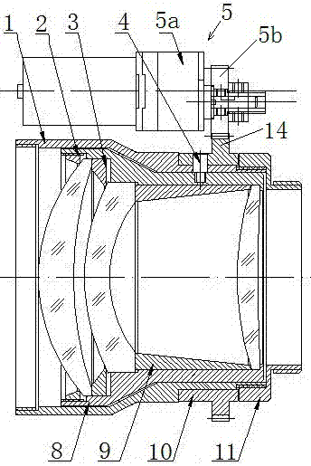 三片式远红外电动整组调焦型非制冷光学系统及其镜头结构的制作方法