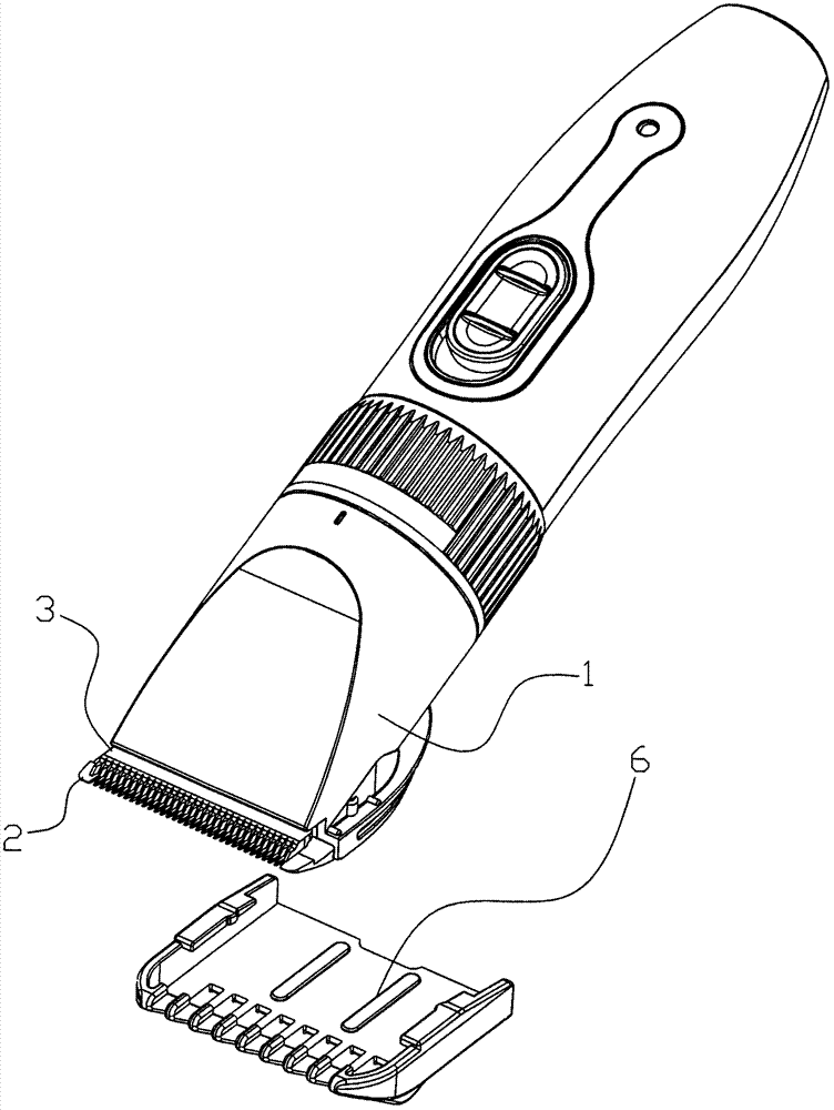 一種電動理髮器的刀頭結構的製作方法