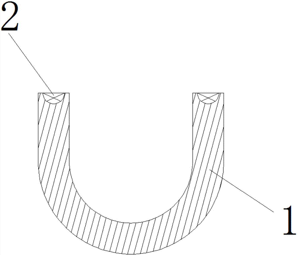 固定电抗器用拉杆的制作方法