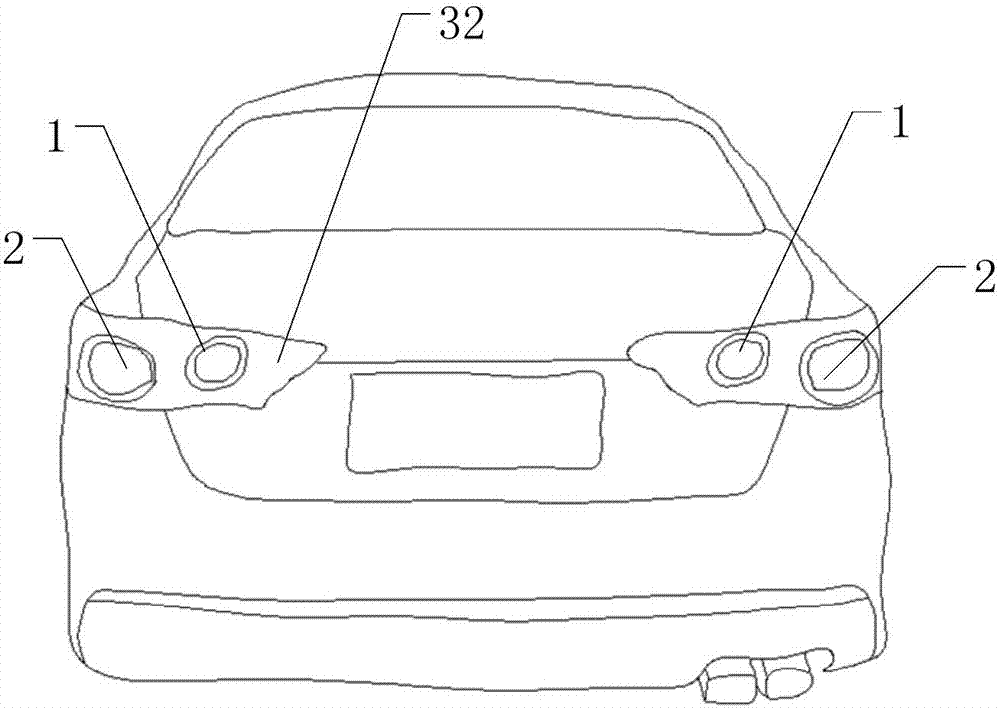 機動車車燈及汽車的製作方法