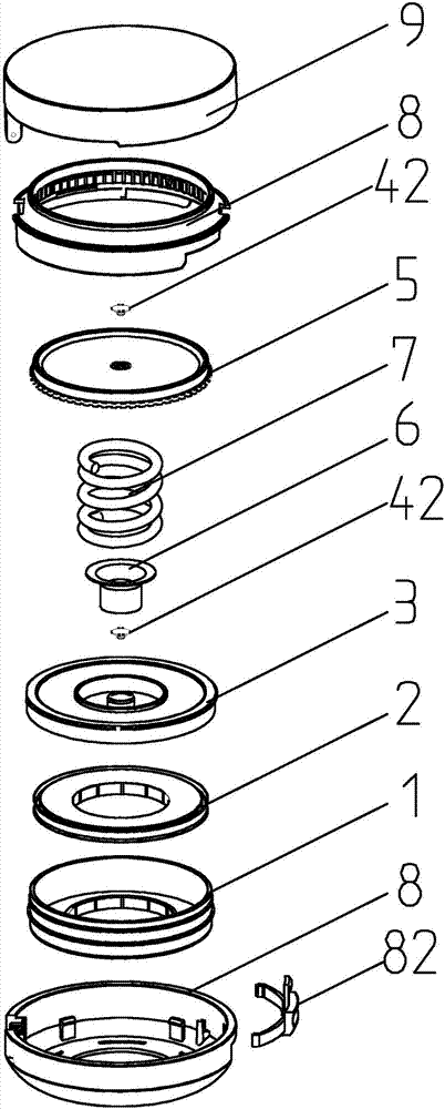 整体按压式粉底液罐的制作方法