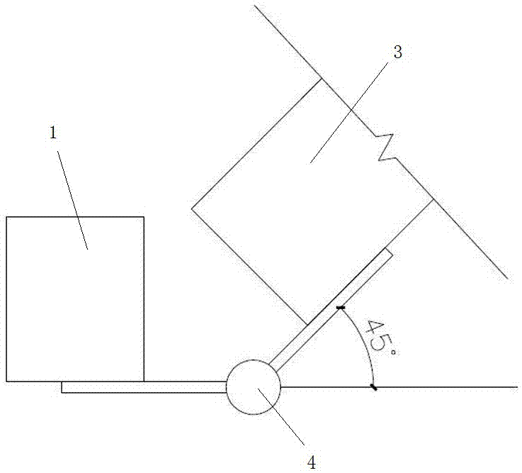 隔震建筑简易伸缩栏杆结构的制作方法