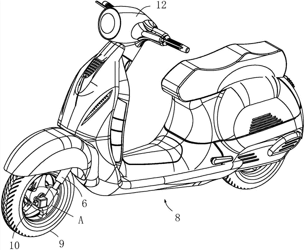 电瓶车素描图片素材图片