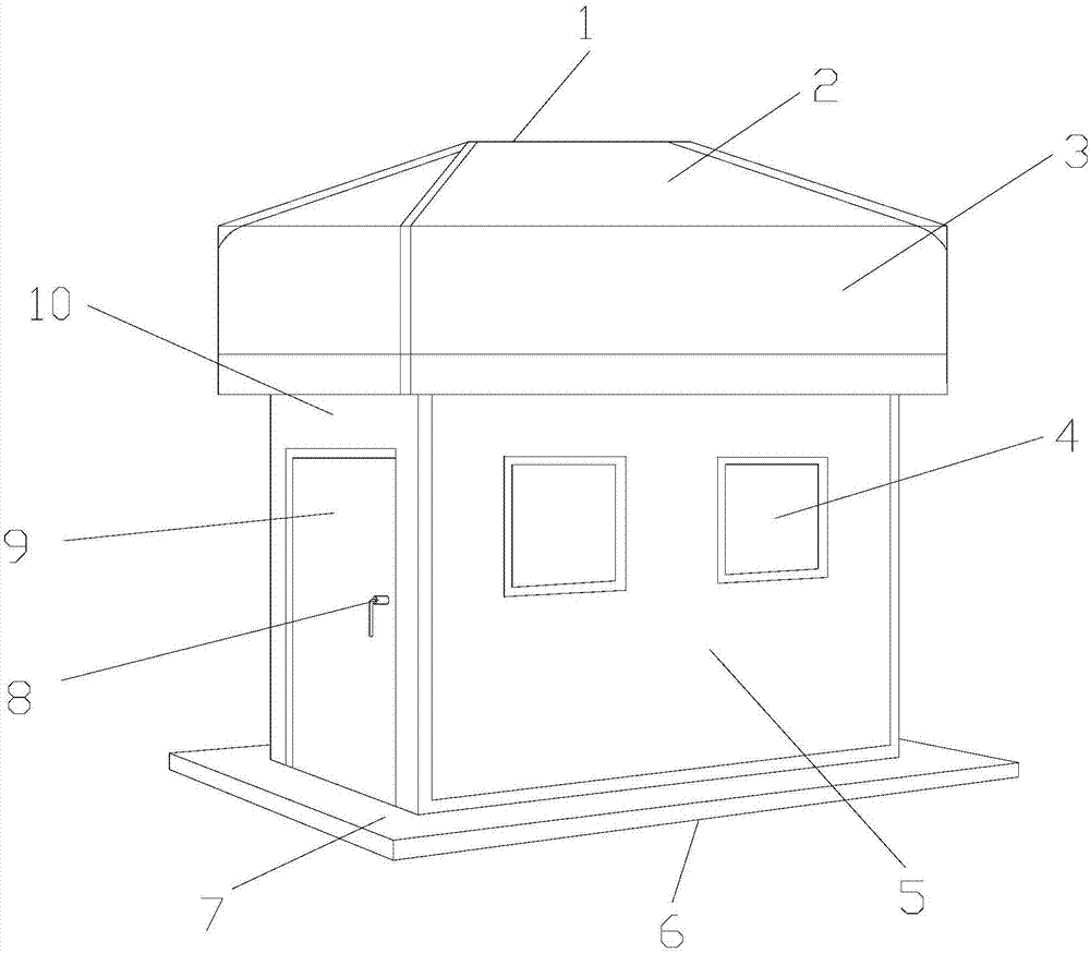 一种建筑垃圾房的制作方法