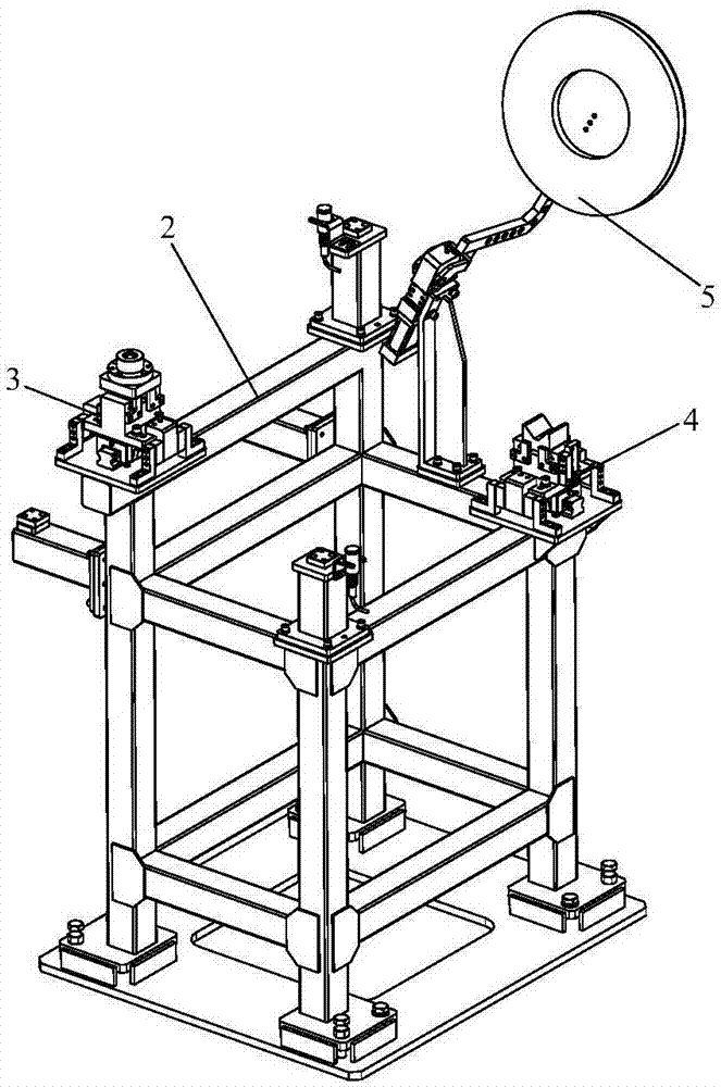 適於汽車焊裝生產線的機器人抓具存放設備的製作方法