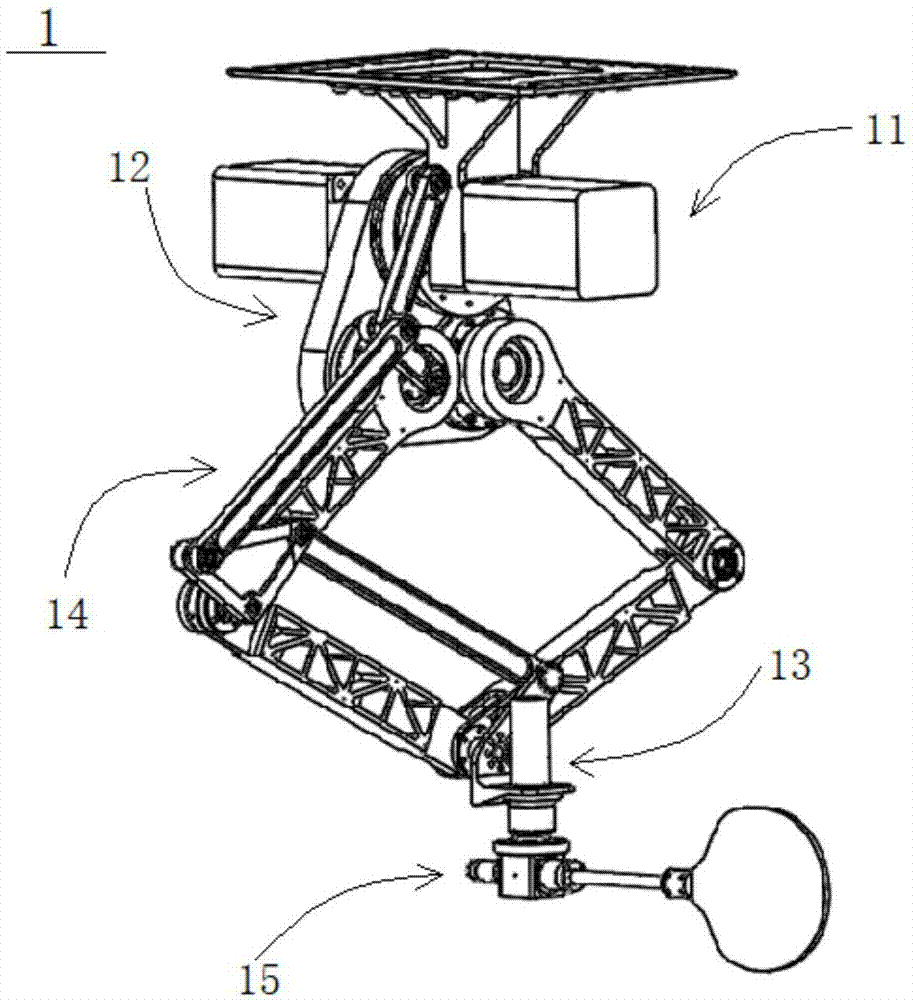 機械臂及具有其的乒乓球機器人的製作方法