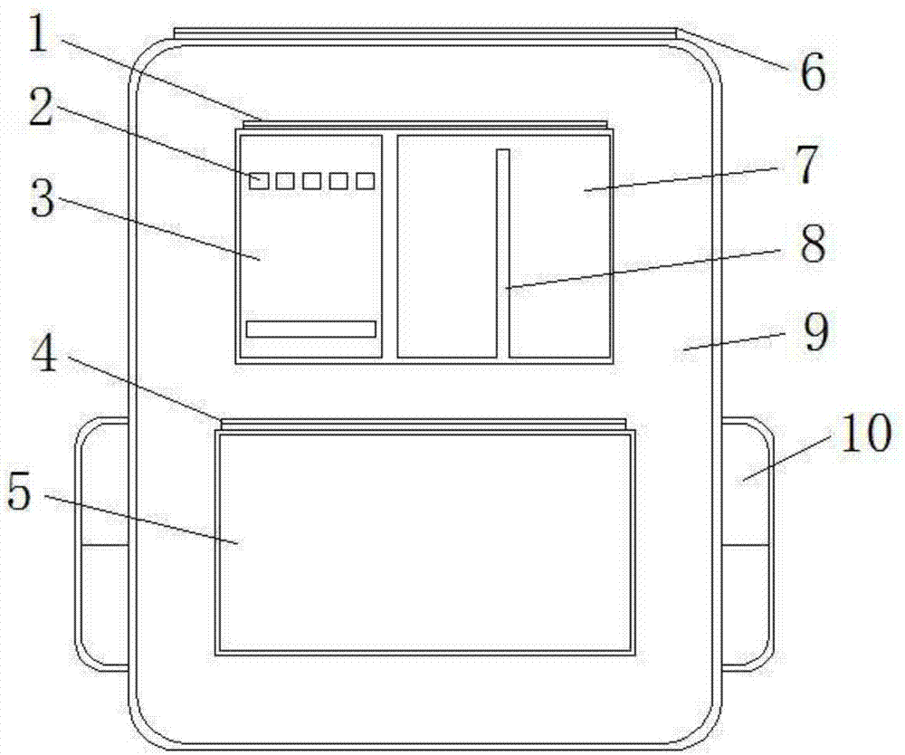 一种高中生用书包的制作方法