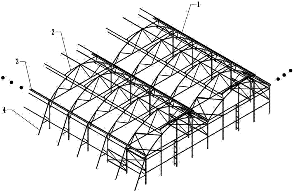 铁棚钢结构图图片