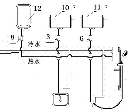 家用熱水分佈式供水系統的製作方法