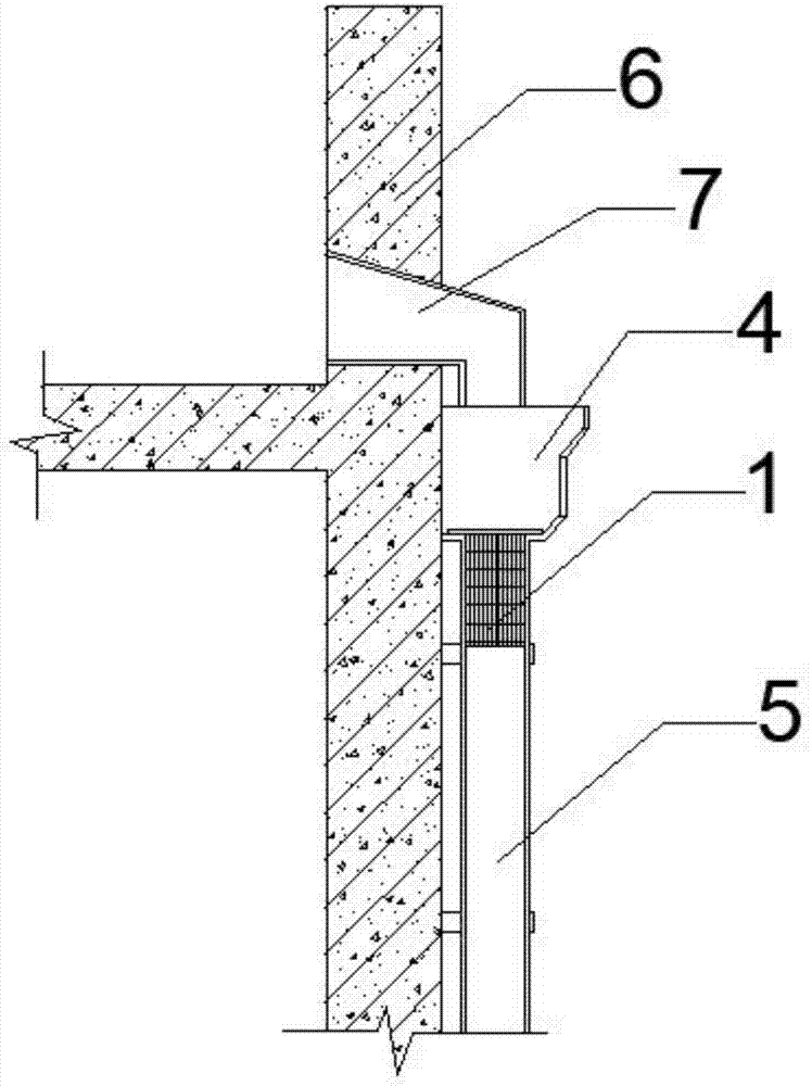 本发明涉及建筑工程施工技术领域,具体为一种雨水管的防堵塞装置及