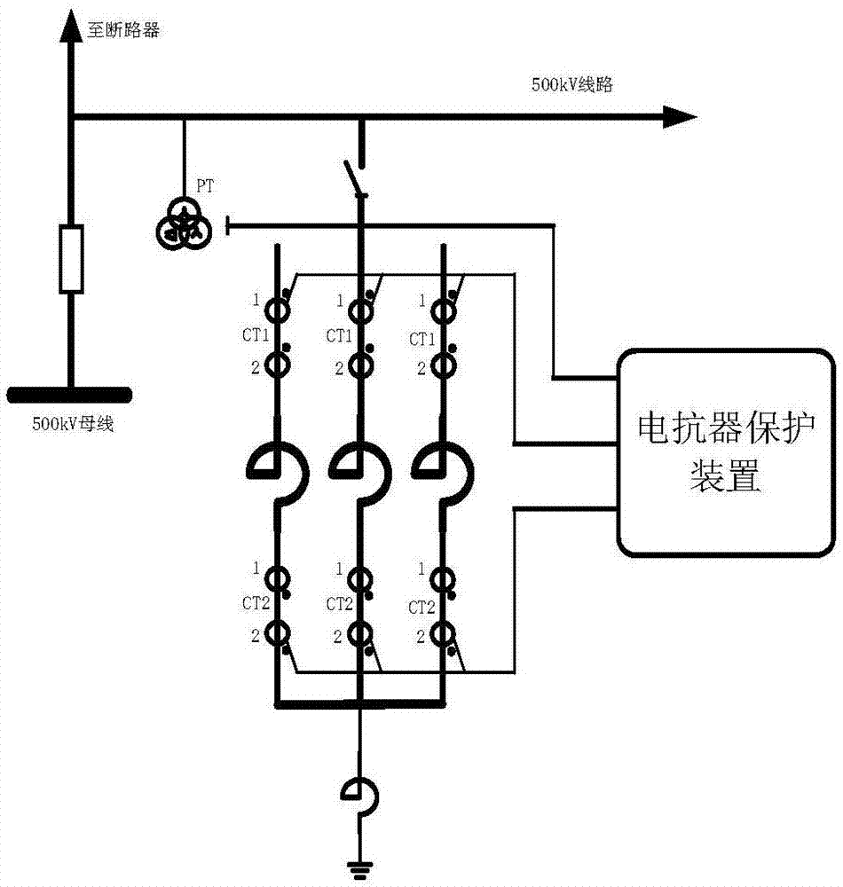 一种高压并联电抗器匝间故障保护方法与流程