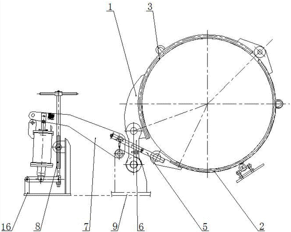 带式制动器结构简图图片