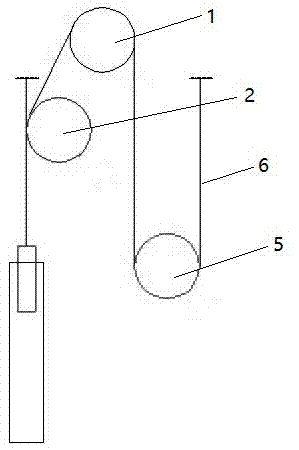电梯绳的绕法示意图图片