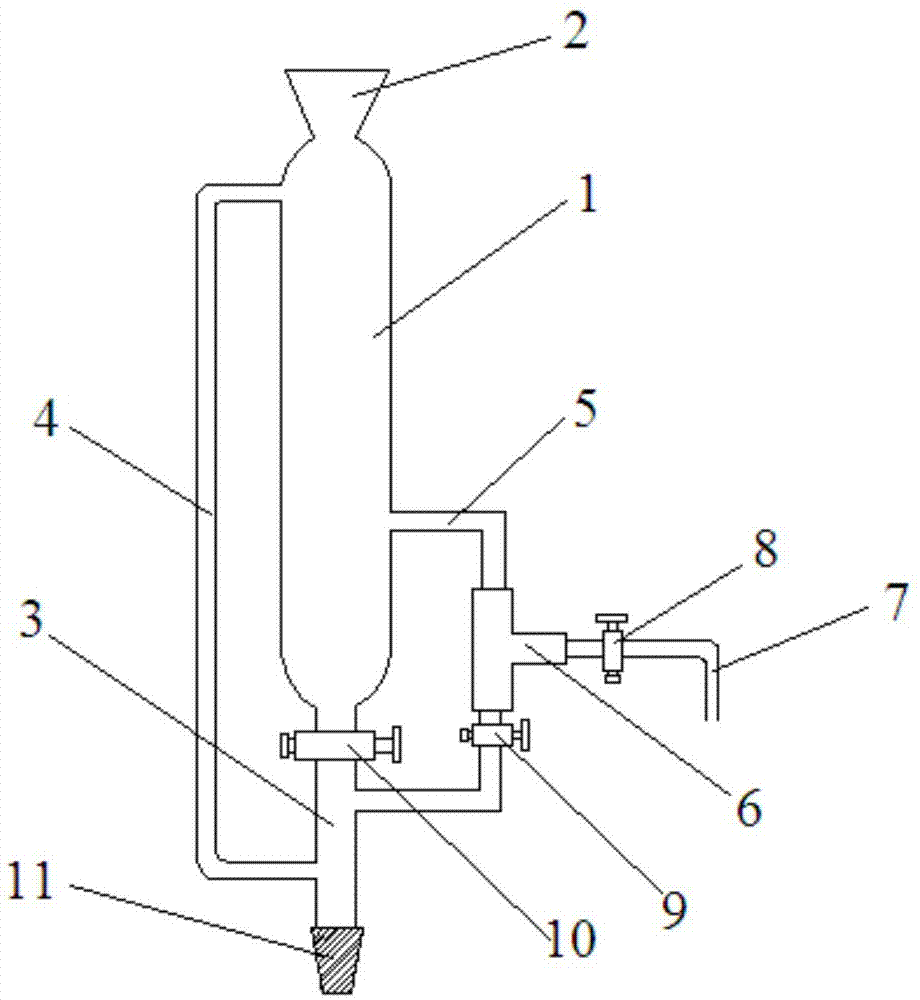 一种有机化学实验用分水器的制作方法