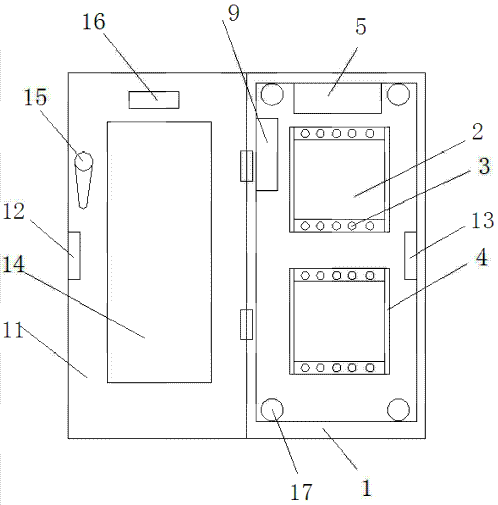 低压封闭式母线槽插接箱防带电误拔装置的制作方法