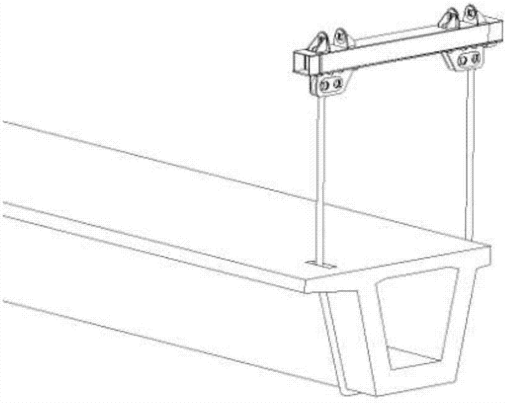 吊帶式大噸位箱梁吊具結構的製作方法