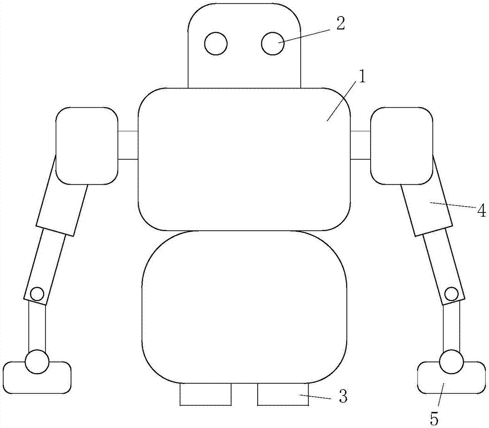 扫地机器人素描图片