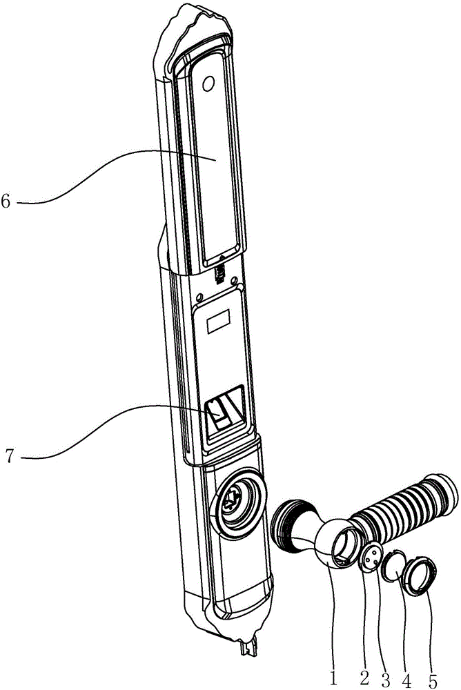 一种触摸上电滑盖门锁的制作方法