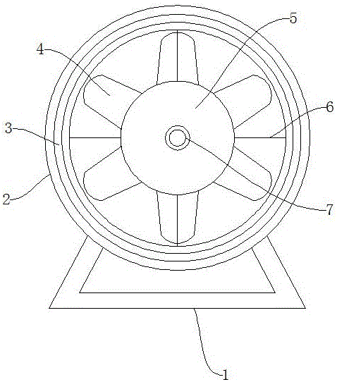 一种高性能风机联轴器防护罩装置的制作方法