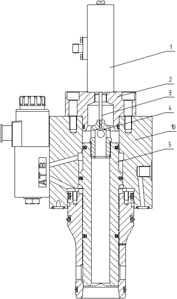 液壓閥閥芯檢測控制機構的製作方法