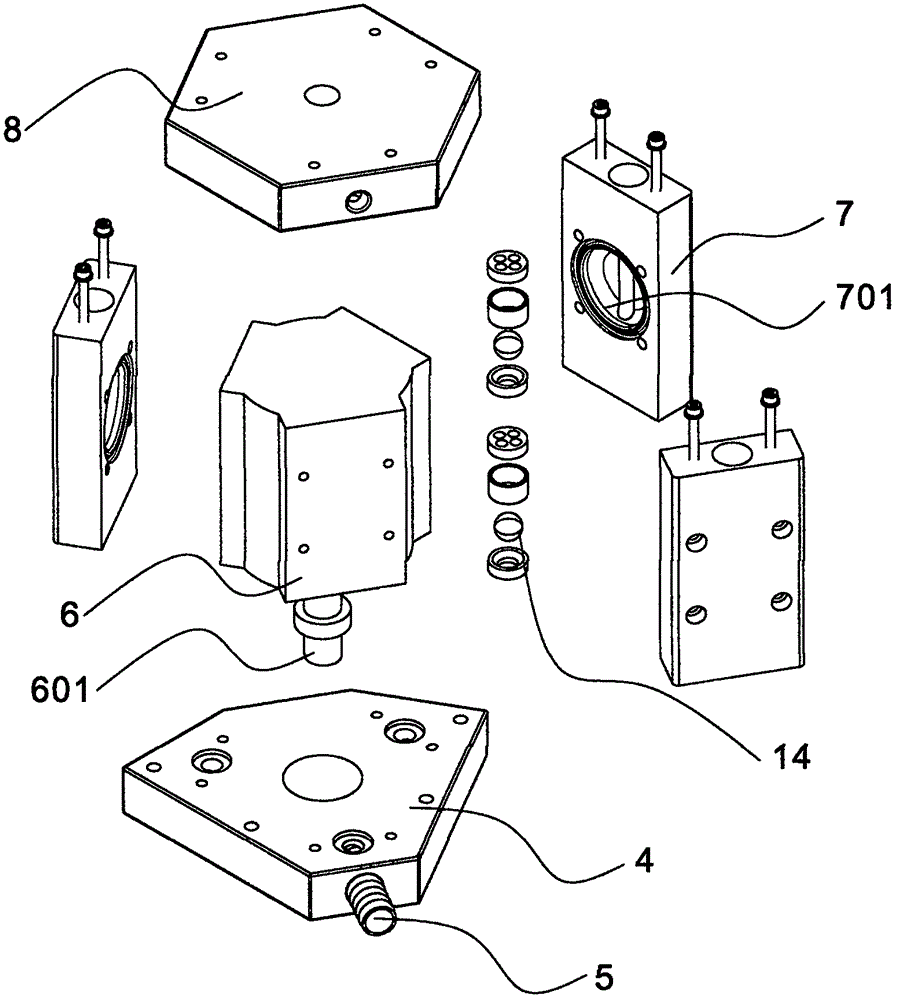 一种机械隔膜泵喷釉机的制作方法