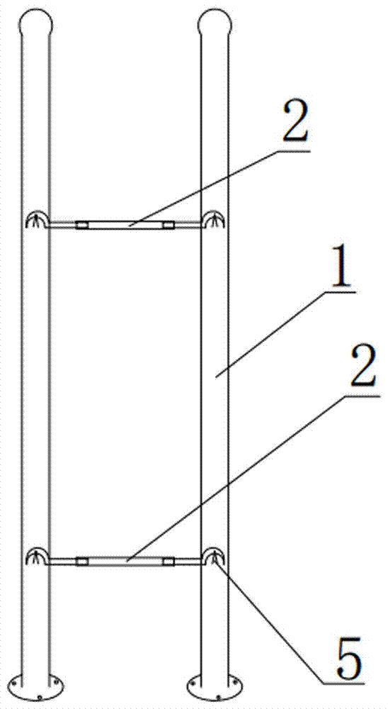 楼层楼梯定型化临边防护装置的制作方法