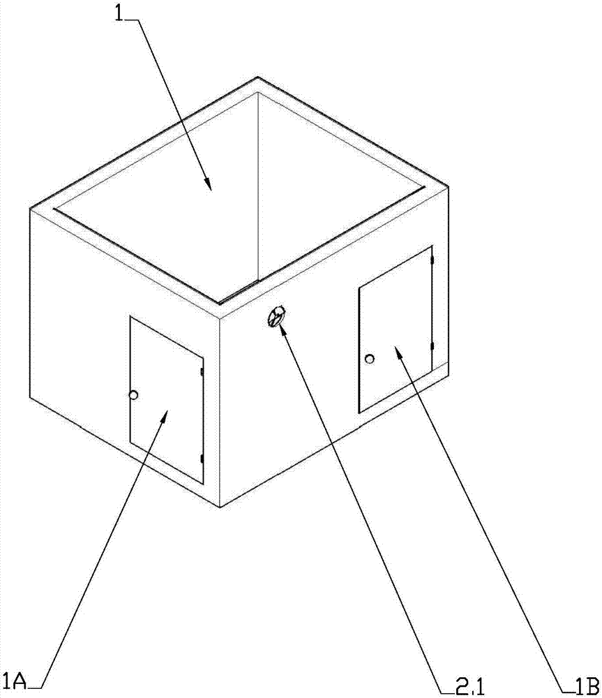 一种垃圾焚烧发电厂垃圾池防臭室的制作方法