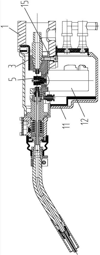 气保焊焊枪内部结构图图片