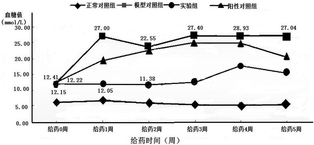 一种治疗糖尿病的中药组合物及其制备方法与用途与流程