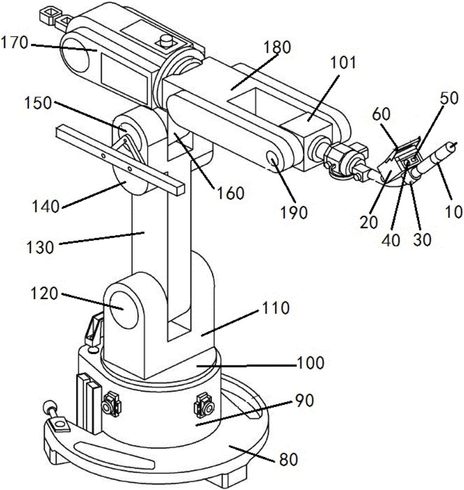 焊接机器人结构简图图片