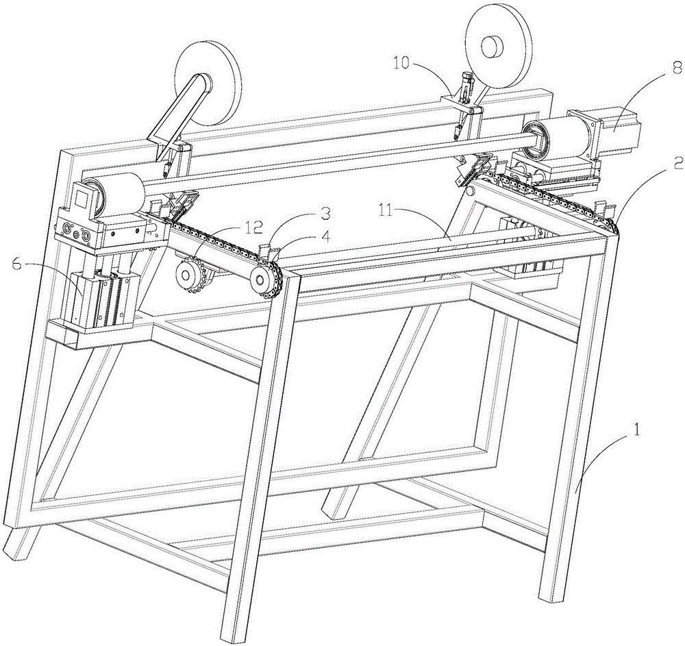 竹片胶带缠绕机的制作方法