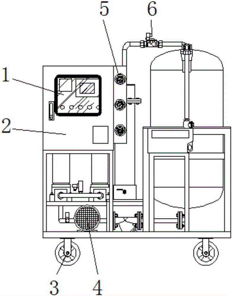 一种抗燃油滤油机的制作方法