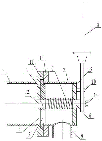 公路养护用快开式放料阀的制作方法