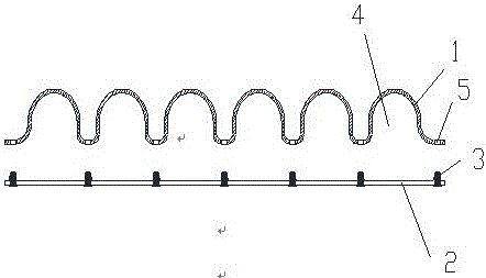 一种用于固定装修线管的脉冲式线卡及固定装修线管的方法与流程