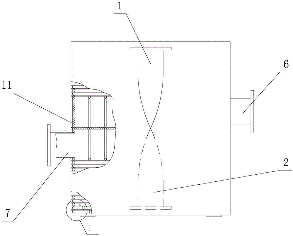 用于有机废气处理的螺旋板换热器的制作方法