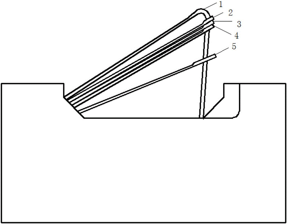 一种两段式燃料组件板式压紧弹簧的制作方法