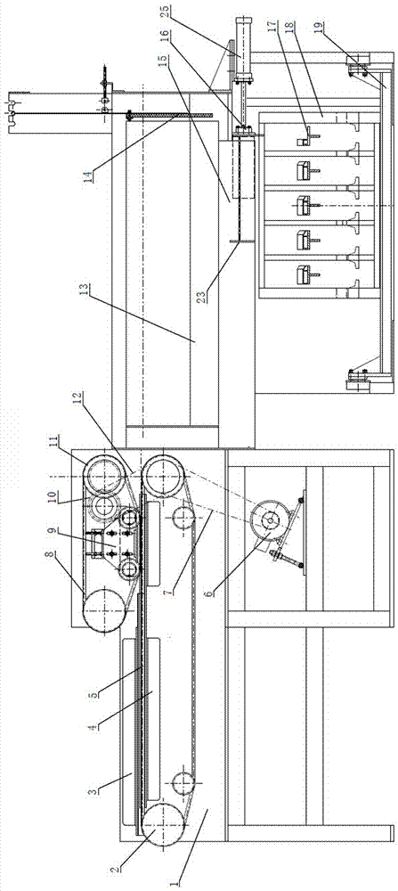 一种全自动直杆收料机的制作方法