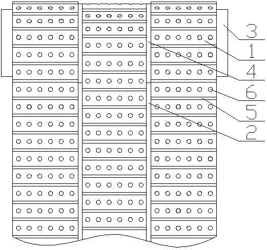 木板码垛生产线的回料带结构的制作方法